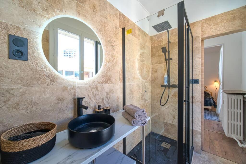 Appartement Tout Equipe Au Coeur Du Vieux Port 4 Couchages 马赛 外观 照片